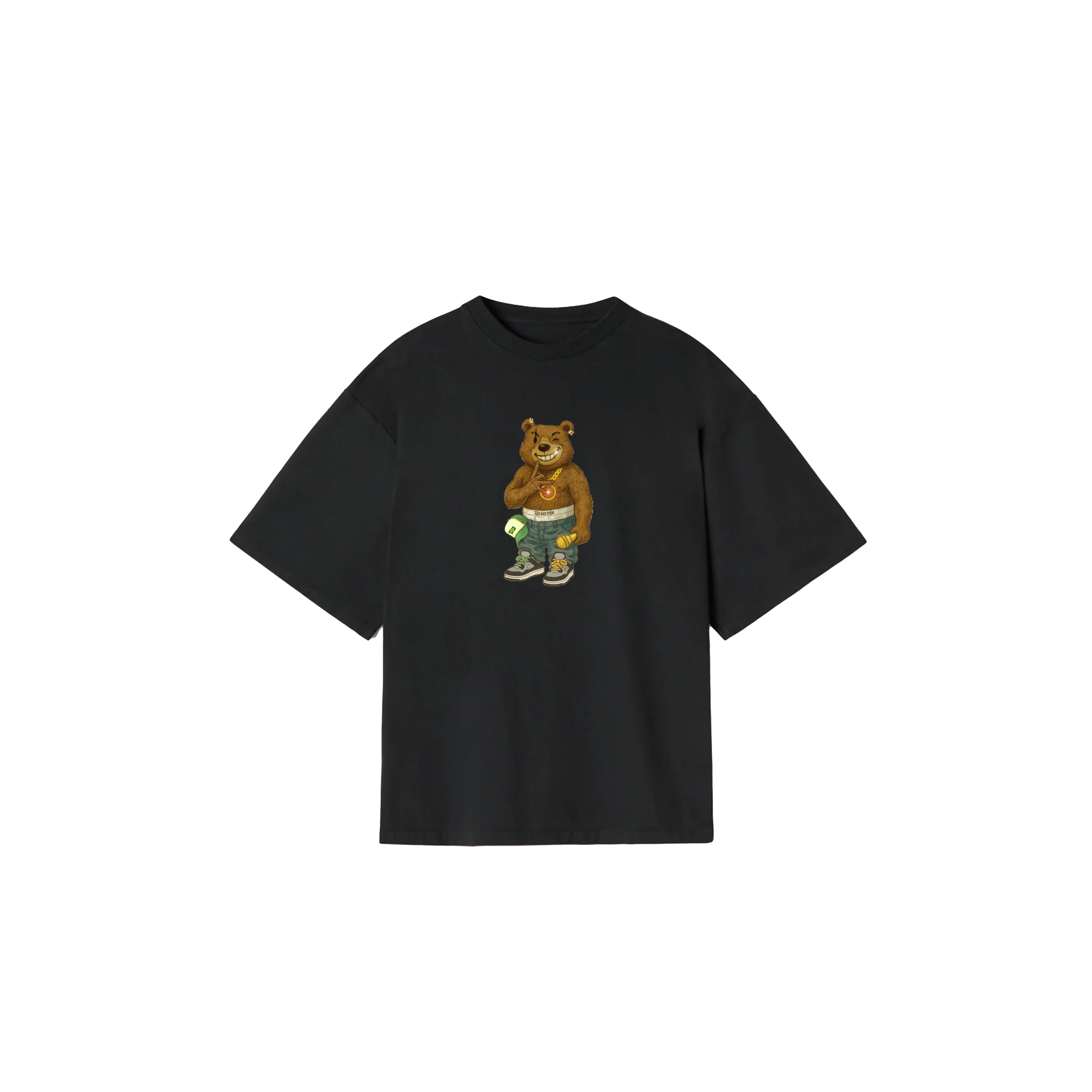 URSARINHO T-SHIRT - BLACK